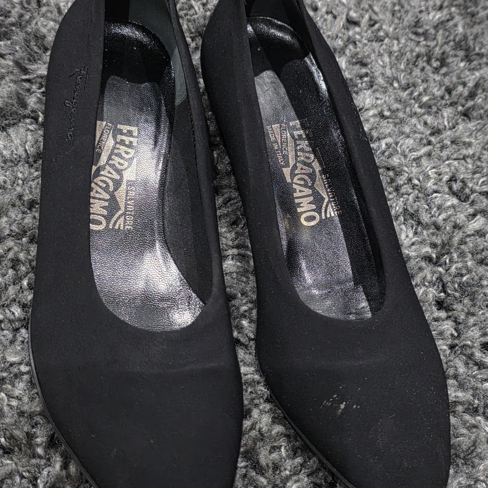 Salvatore Ferragamo Black Women's Shoes